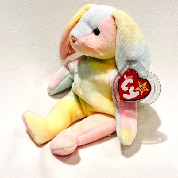 Ty Beanie Baby "Hippie" Vintage 1999 - New w/All Tags and Heart Protector - Picture 5 of 12